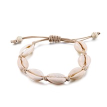 FAMSHIN New Hot Cowrie Shell Jewelry Bracelets for Women Delicate Gold Color She - £8.99 GBP