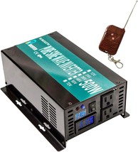 Wzrelb 500W 24V 120V Pure Sine Wave Solar Power Inverter With Remote Con... - $122.92