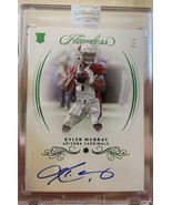 2019 Panini Flawless Football Kyler Murray Rookie Auto Emerald /5 Sealed... - $64,324.86 MXN