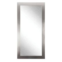 BrandtWorks Home Decorative Modern Silver Floor Mirror 32&quot; x 66&quot; - $332.99