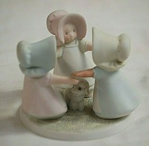 Circle of Friends Love One Another Bisque Figurine by Masterpiece 1990 H... - $21.77