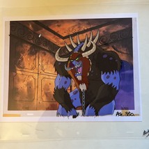 CONAN THE BARBARIAN original ANIMATION CEL background production art ADV... - £58.41 GBP