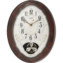 Wood Frame Pendulum Wall Clock - Plays Melodies on the Hour - $282.49