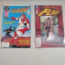 Flash Comic Book Lot Lenticular 3D Cover and Back and Issue 12 + Bonus B... - £11.91 GBP