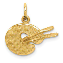 14k Artist Palette Charm C1087 - $152.65