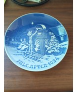 Bing &amp; Grondahl 1984 THE CHRISTMAS LETTER  Annual  Plate - $9.90