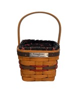 Longaberger 1993 Inaugural Basket Liner Apron Plastic Tray Signed 1992 S... - $457.13 MXN