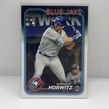 2024 Topps Series 1 Baseball Spencer Horwitz Base RC #172 Toronto Blue Jays - £1.57 GBP
