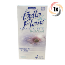 1x Packs Natureplex Bella Flore Douche Fresh ( 4 Units Per Pack ) Disposable - £14.31 GBP