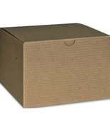 EGP One-Piece Gift Boxes 6 x 4 1/2 x 4 1/2&quot; (Kraft), 100 Boxes - $72.30