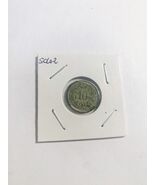 1967 10 Centimes Rappen Suisse Swiss Vintage coin - $64.57 MXN