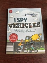A Cute Vehicles Search &amp; Find Book For Toddlers, Vehicles I Spy: Find Ca... - £11.01 GBP