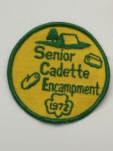 Vintage VTG GSA Girl Scouts Senior Cadette Encampment Patch 1972 HTF VTG - £11.33 GBP