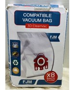 Compatible Replacement Vacuum Bags For Miele FJM 8 Pack￼ - $27.08 CAD