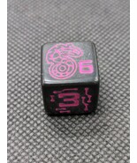 (1) Shadowrun Sixth World Beginner Box D6 Black With Pink - $8.32 CAD