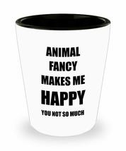 Animal Fancy Shot Glass Shotglass Lover Fan Funny Gift Idea For Liquor Lover Alc - £10.26 GBP