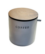 Hearth And Hand By Magnolia Coffee Canister With No  Wooden Spoon/Broken... - £50.54 GBP