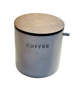 Hearth And Hand By Magnolia Coffee Canister With No  Wooden Spoon/Broken... - $64.23