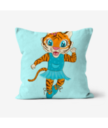 Tina the Tiger Pillow by Dancing Littles Jungle - $65.60 CAD+