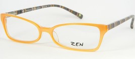 Zen 40021 56 Arancione/Trasparente Occhiali Plastica Telaio 51-16-135mm Germany - £59.41 GBP