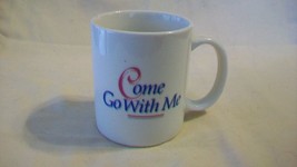 Come Go With Me : Luke 10:36-37 Quotation White Ceramic Coffee Cup - $14.25