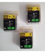 Stanley Rivets Remaches White Aluminum 3mm 1/8 inches 100 Count Lot of 3 - $353.57 MXN