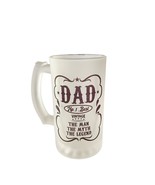 Personalised &amp; Custom Frosted Glass Beer Stein - £14.74 GBP
