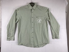 Wrangler George Strait Cowboy-Cut Collection  Shirt Green Plaid Sz Large... - $16.45