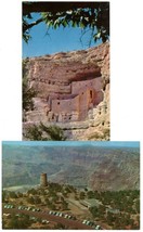 Postcard Arizona Indian Cliff Dwellings Mesa Verde Watchtower Unposted - £3.14 GBP