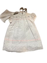 VTG Something Pretty Special Occasion Set Dress Hat Christening Gown New... - $28.00