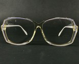 Vintage Metzler 5985 064 Brille Rahmen Grau Blau Rosa Transparent Rund 5... - $37.04