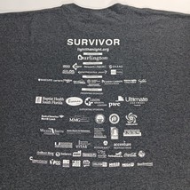 Jerzees Heavyweight Blend LIGHT THE NIGHT WALK Men Gray Cotton Blend T-Shirt 2XL image 9