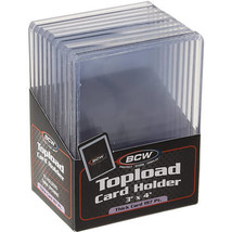 BCW Topload Card Holder Thick (3&quot; x 4&quot;) - 197 Pt - $23.10