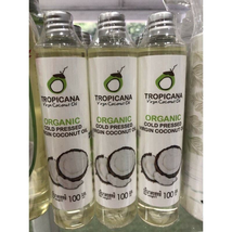 3X Thai Virgin Coconut Oil Cold Pressed Pure Organic Tropicana 100 Ml - £47.03 GBP