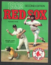 Boston Red Sox Baseball Team Yearbook-MLB 1982-stats-pix-info-Fenway Park-2nd... - $81.48