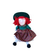 Eden 2000 Plush Stuffed Doll Madeline Green Dress 19.5 in Tall - £28.60 GBP
