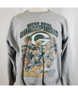 Vintage Starter Green Bay Packer Sweatshirt Super Bowl XXXI Champions La... - £23.58 GBP