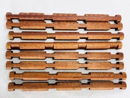 Lot of 8 Lincoln Logs 10.5&quot; 4 Notch Light  Brown Replacement Parts Pieces - £22.41 GBP