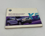 2001 BMW X5 Owners Manual Handbook Set OEM E01B09055 - $14.84