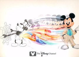 1990 DISNEY CHANNEL CALENDAR original 12-month wall calendar #2 - $21.99