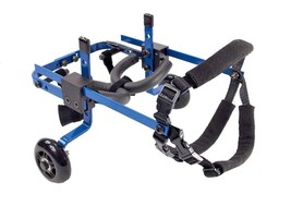 Pets and Wheels Dog Wheelchair - For XXS/XS Size Dog - Color Blue 5-15 Lbs - $169.99