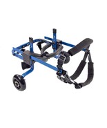Pets and Wheels Dog Wheelchair - For XXS/XS Size Dog - Color Blue 5-15 Lbs - $169.99