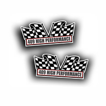 409 HIGH PERFORMANCE AIR CLEANER engine DECAL Fits Chevy GM or muscle ca... - £11.13 GBP