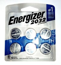 Energizer CR2032 Lithium Batteries - 6 Count - #1 Long Lasting Battery - $9.99