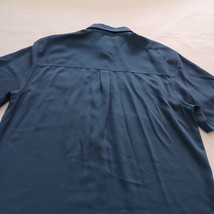 Apparenza Pockets Men's Blue Button Up Shirt Long Sleeve Size Large image 8