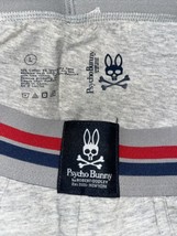 Psycho Bunny Men&#39;s Gray Cotton Underwear Trunk Briefs Size L - £11.00 GBP