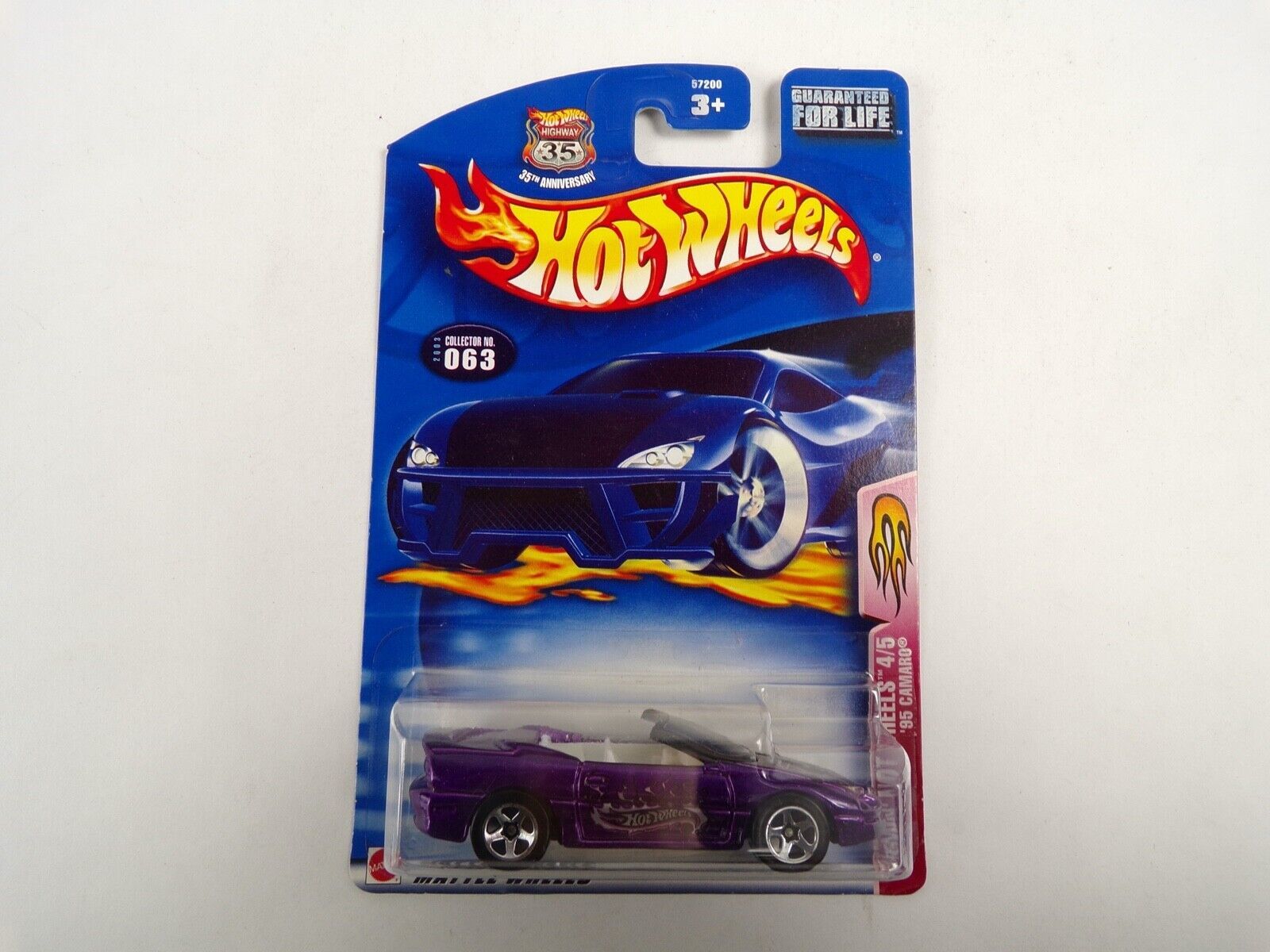 Hot Wheels 95 Camaro Flamin Hot Wheels 2003 063 - $6.99