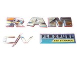 2012-2015 RAM Cargo Van Rear Trunk Logo Emblem Badge Nameplate  C/V OEM - £28.94 GBP