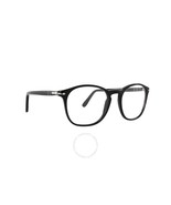 Persol PO3007V 95 Eyeglasses Black Frame Demo Lens 52mm - $273.00