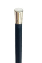 STERLING WALKING CANE in silver and mother of pearl original 1900 - £107.66 GBP